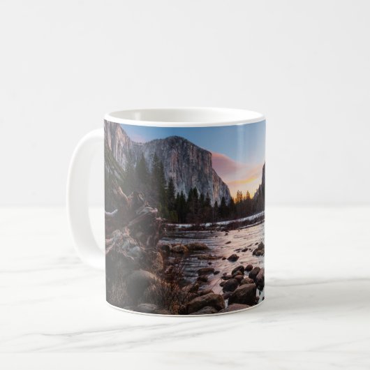 Yosemite's Gates of the Valley Kaffeetasse (Vorderseite Links)