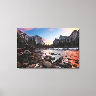 Yosemite's Gates of the Valley Leinwanddruck