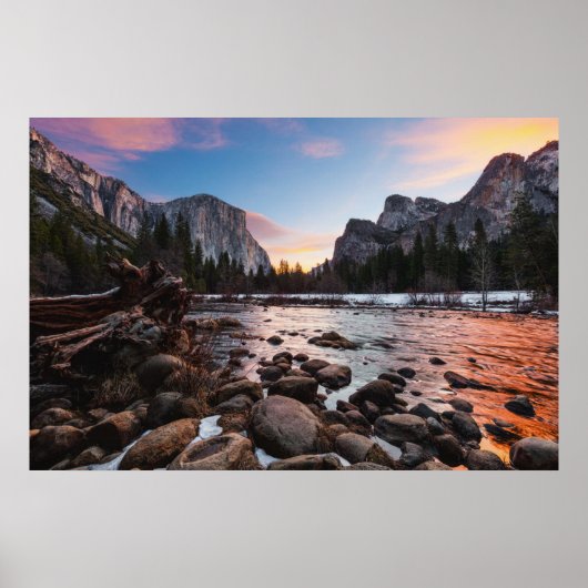 Yosemite's Gates of the Valley Poster (Vorne)