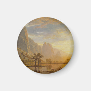 Yosemittal (1864) - Albert Bierstadt Magnet