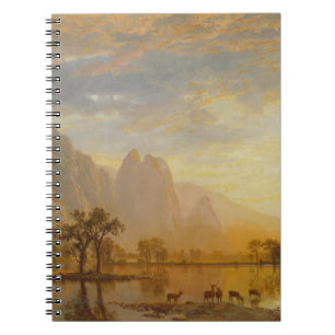 Yosemittal (1864) - Albert Bierstadt Notizblock
