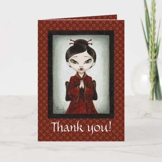 Yoshi Dankeskarte (Vorderseite)