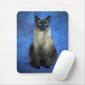Yoshi das siamesische Miezekatze-Katzen-Kätzchen Mousepad (Mit Mouse)