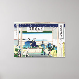 Yoshida auf Tokaido Leinwanddruck