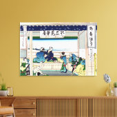 Yoshida auf Tokaido Leinwanddruck (Insitu (Wohnzimmer))