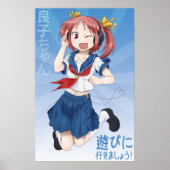 Yoshiko-chan Wall Poster (Vorne)