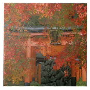 Yoshimine Temple, Nagaoka, Kyoto, Japan Fliese