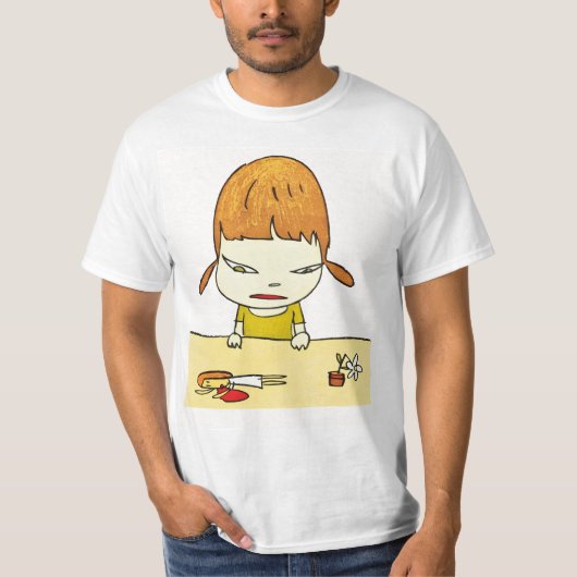 Yoshimoto nara blonde T-Shirt (Vorderseite)
