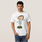Yoshimoto nara zeichn niedlich T-Shirt (Vorne ganz)