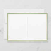 Yoshino Cherry: Flat Card Karte (Rückseite)