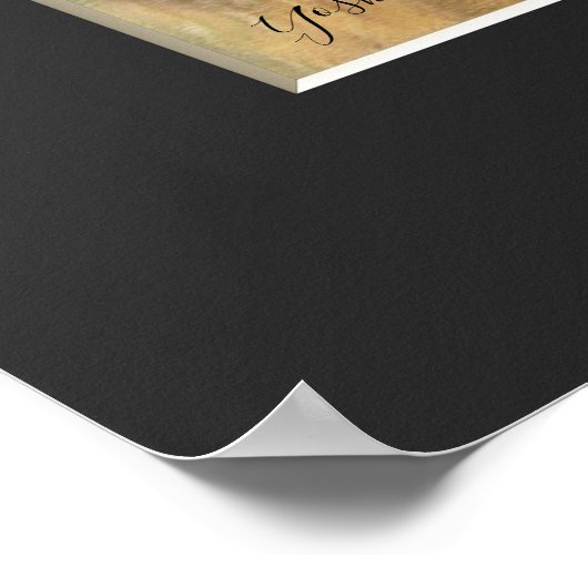 Yoshino Cherry Poster (Ecke)