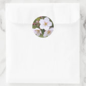 Yoshino Cherry:Seal Runder Aufkleber (Tasche)