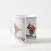 Yoshitoshi , ”Gojyo hashi no Tsuki ” Kaffeetasse (Vorderseite Links)