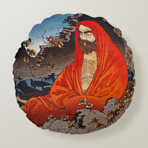 Yoshitoshi: Heiliger Mann Rundes Kissen