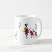 Yoshitoshi , ”Momotaro ” Kaffeetasse (VorderseiteRechts)