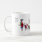 Yoshitoshi , ”Momotaro ” Kaffeetasse (Links)