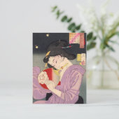 Yoshitoshi - Zoll und Mannes Postkarte (Stehend Vorderseite)