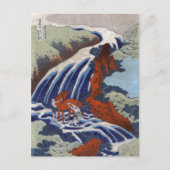 Yoshitsune Umarai Wasserfall bei Yoshino in Washū Postkarte (Vorderseite)