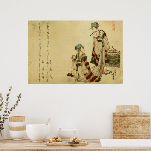 Yoshiwara Sparrow Poster (Küche)