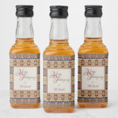 Yoskolo Erntedank Alkoholflaschenetikett (Flaschen)