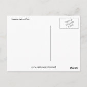 yosmische Felle mit Regenbogen Postkarte (Rückseite)
