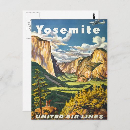 Yosmite Postkarte (Vorne/Hinten)