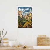 Yosmite Vintage Plakat (Küche)