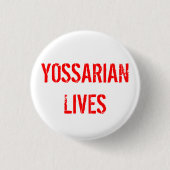 Yossarian Leben Button (Vorderseite)
