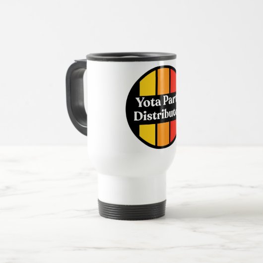 Yota-Tasse Reisebecher (Vorderseite Links)