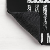 You American Flag Teal Purple Men Mental Health  Mousepad (Ecke)