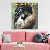 You and I Forever Leinwanddruck (Insitu (Wohnzimmer))