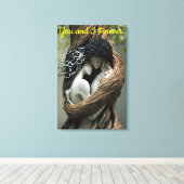 You and I, Forever Leinwanddruck (Insitu (Holzboden))