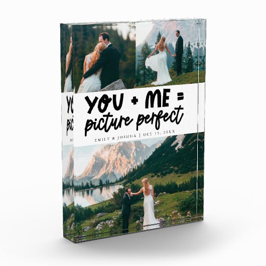 You and Me Picture Perfect Frischvermählte  Fotoblock (Links)