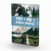 You and Me Picture Perfect Newlywed Denim Blue Fotoblock (Rechts)