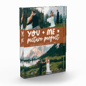 You and Me Picture Perfect Newlywed Terracotta Fotoblock (Links)