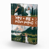 You and Me Picture Perfect Newlywed Terracotta Fotoblock (Rechts)
