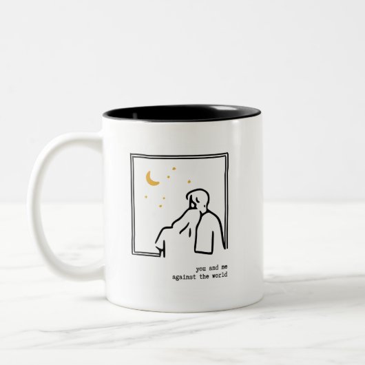 You and Me Zweifarbige Tasse (Links)