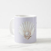 You Are A Pearl Shell I Treasure Kaffeetasse (Vorderseite Links)