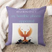 You are a phoenix rising kissen (Decke)