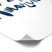 You are amazing Minimalist Motivational Inspired Poster (Ecke)