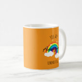 You Are Amazing - Orange Kaffeetasse (VorderseiteRechts)