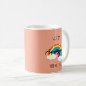 You Are Amazing - Peach Kaffeetasse (VorderseiteRechts)