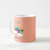 You Are Amazing - Peach Kaffeetasse (Vorderseite Links)