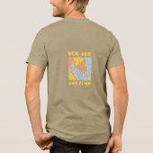 #You Are Awesome T-Shirt Tri-Blend Shirt (Rückseite)