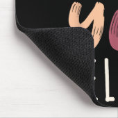 You Are Beautiful Loved Strong You Belong Motivati Mousepad (Ecke)