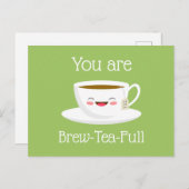 You are Beautiful Postkarte (Vorne/Hinten)