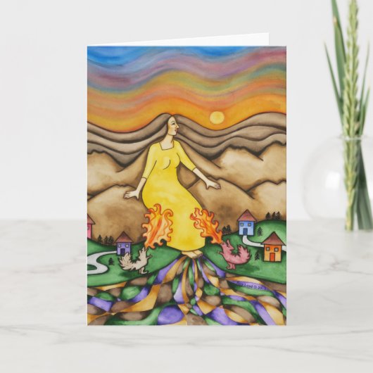 You are bigger than any problem karte (Vorderseite)