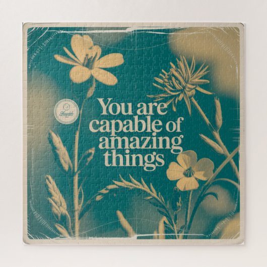 You Are Capable Of Amazing Things Puzzle (Vertikal)