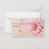 You Are Cordially Invited - Wedding Invitation Mitteilungskarte (Vorderseite)