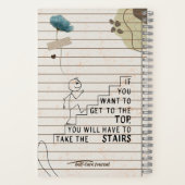 You Are Enough | Motivational Notebook Notizblock (Rückseite)